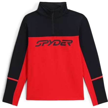Spyder Speed Fleece 1/3 Zip Skipully heren Rood M