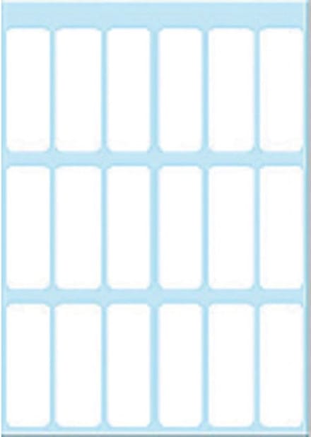 Etiket herma 3650 12x34mm wit 126st | 10 stuks