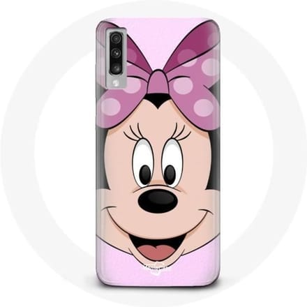 Coque Samsung Galaxy A70 Minnie Mouse Dessin animé rose