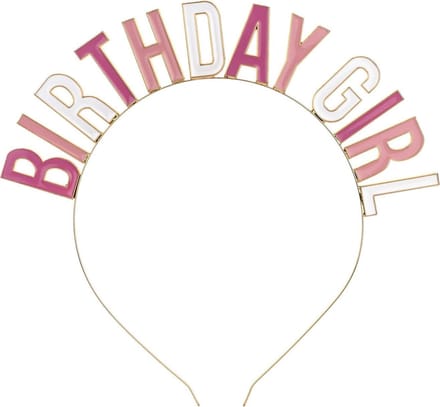 PartyDeco - Tiara Birthday Girl