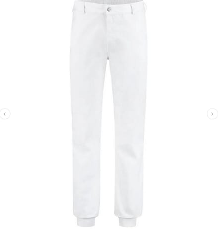 Bestex Werkbroek Food 65 polyester / 35 katoen 240 gr. m2. - wit 50
