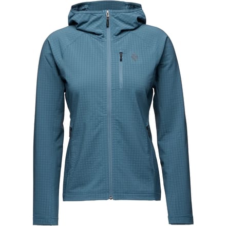 Black Diamond Coefficient Storm Sweatshirt Met Rits Blauw S Vrouw