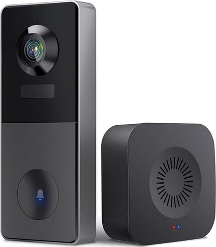 White-Label® Deurbellen met Camera - Video Deurbel - Draadloos - Full HD