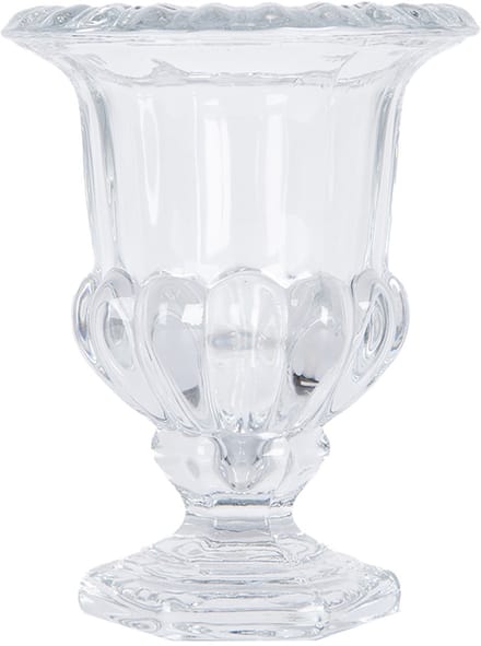 Clayre & Eef Vaas Ø 12x15 cm Transparant Glas
