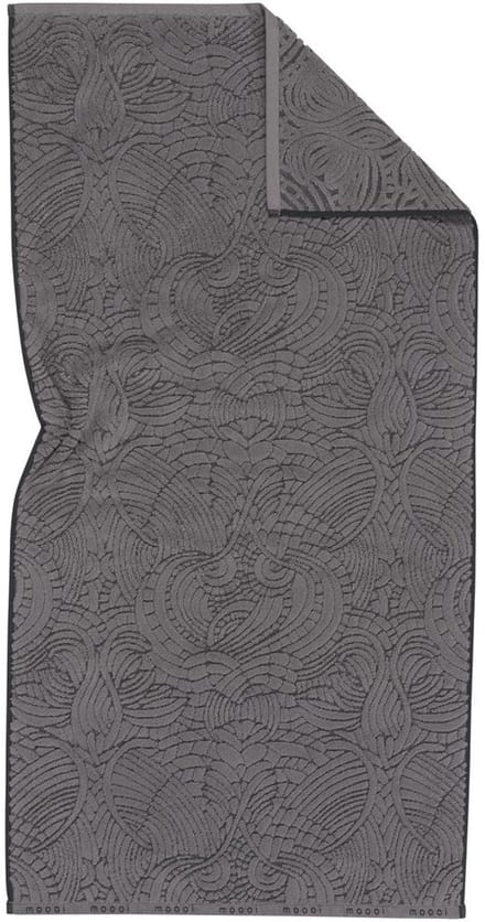 MOOOI Dodo Pavone - Douchelaken - 70x140 / 28x55 Inch - Raven