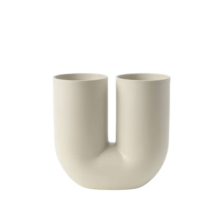 Muuto Kink Vaas - Höhe 26 cm - sand