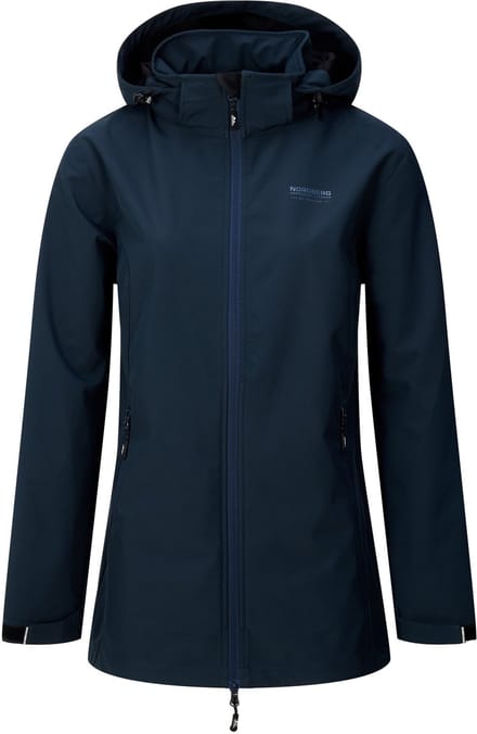 Nordberg Doriene - Softshell Outdoorjas Dames - Navy - Maat L