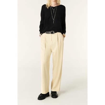 BA&SH Pantalon Gona Vanille Taglia: 38 | Pantaloni da completo Outlet | Donna