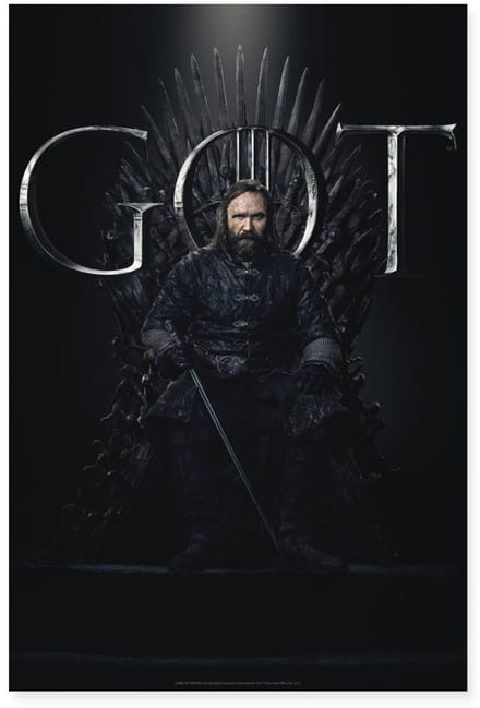 Game Of Thrones Sandor Clegane GOT Poster 60x90 cm