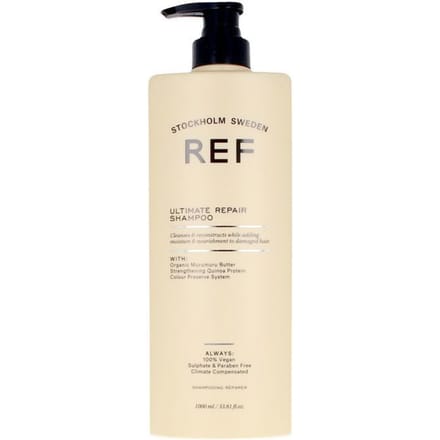 REF Stockholm - Ultimate Repair Shampoo - 1000 ml - Beschadigd Haar - Haarverzorging - Shampoo
