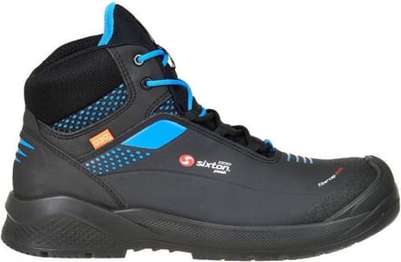 Sixton Resolute Forza High Werkschoen ESD S3 43469-05 - Mannen - Zwart/Blauw - 41