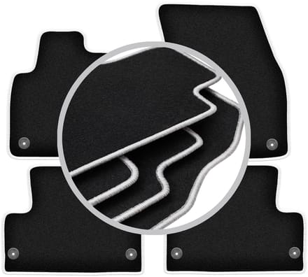 CARLUX-SILVER automatten voor: Range Rover Evoque SUV (2011-2018)