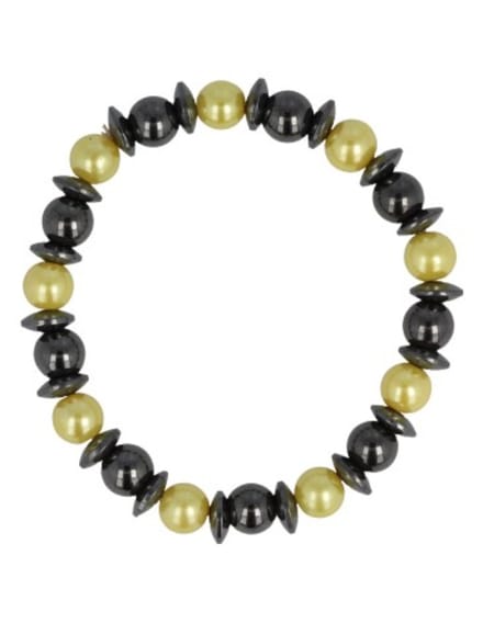 Magneetarmband 8 mm geel