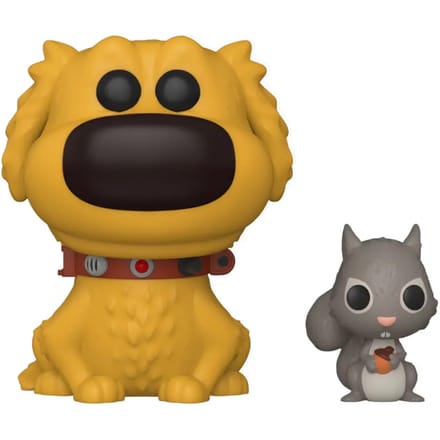Funko Dug met Squirrel - Funko Pop! - Disney Dug Days Figuur - 9cm
