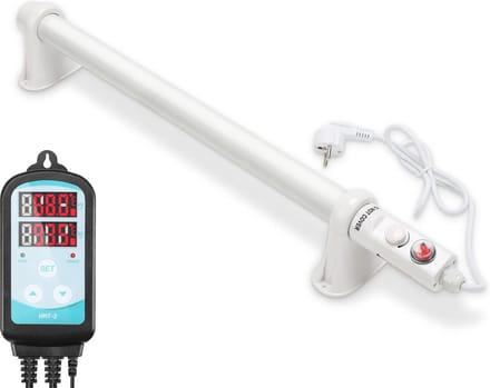 90 W broeikasverwarming met thermostaat voor kassen