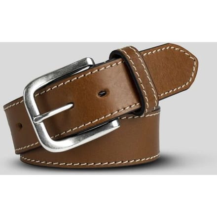 Meyer Riem Casual Leather Uni Color Licht Bruin / male