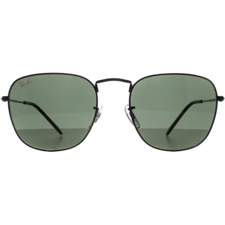 Ray-Ban Vierkant Unisex Zwart G-15 Groen RB3857 Frank