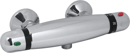 Plieger Verano - Thermostatische Douchekraan - 12 cm Hartafstand - Chroom