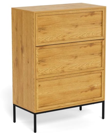 Ladekast Darvo Wild Eiken Naturel 110cm - Giga Living