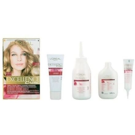 Teinture permanente - Excellence L'Oréal Expert Professionnel - Blond clair (N°8) - Mixte - Adulte