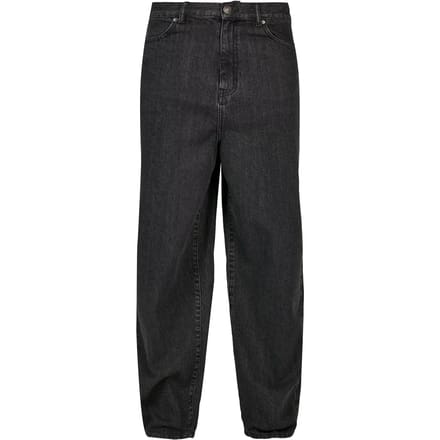 Urban Classics - 90's Broek rechte pijpen - Taille, 34 inch - Zwart