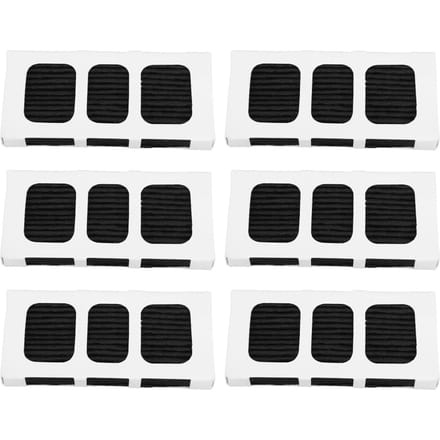 6 stuks Koelkast Luchtfilter Vervanging Actief Koolstoffilter Compatibel voor Frigidaire Paultra2 black