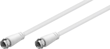 Goobay SAT Antenna Cable (Class A+, >95 dB), 3x Shielded 1 m