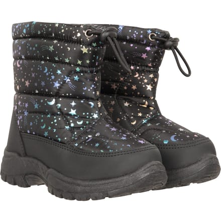 Mountain Warehouse Toddler Caribou Adaptive Tie Dye Snow Boots (Iriserende)