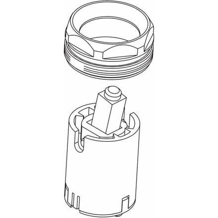 Keuco Moll replacement cartridge for basin mixer 5270 Art. 50100000344