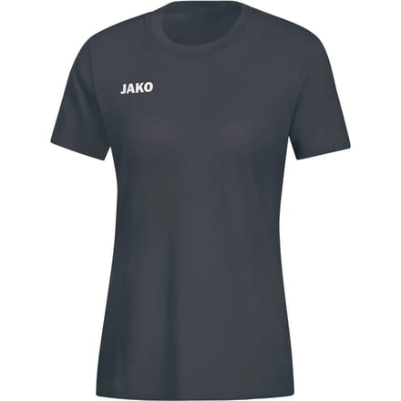 Jako Base T-Shirt Dames - Antraciet | Maat: 42