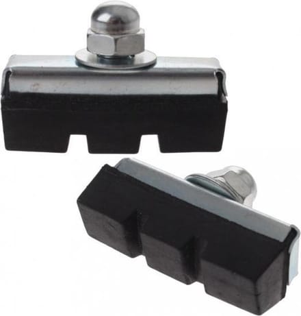 remblokken knijprem 40 x 11 mm zwart 2 stuks