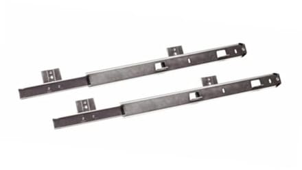 hoogte verstelbare geleiderailset voor lade of toetsenbordplank 450 mm