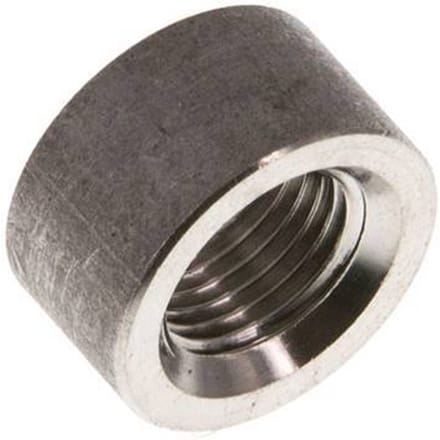 Rp 1/8'' x 14mm RVS Las uiteinde 40 Bar DIN 2986 - 8mm [2 Stuks]