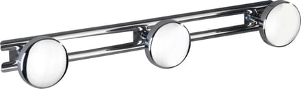 Wenko Reling Met 3 Haken Basic 42,5 X 6,5 Cm Rvs Chroom/zilver