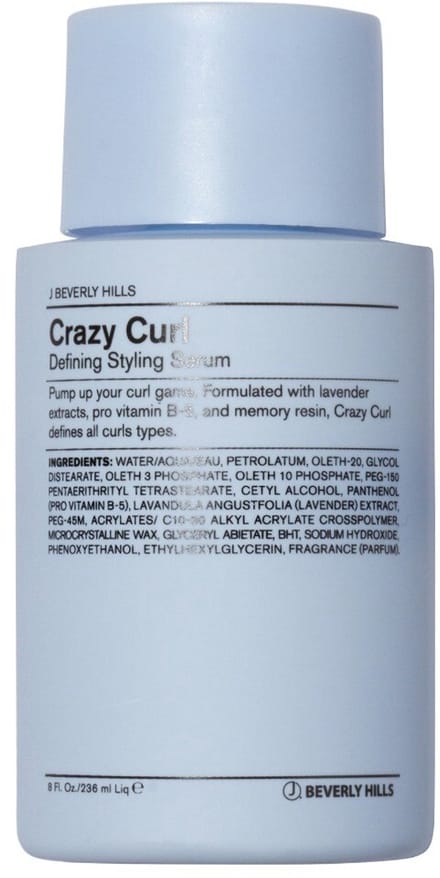 J Beverly Hills Blue Crazy Curl Defining Styling Serum
