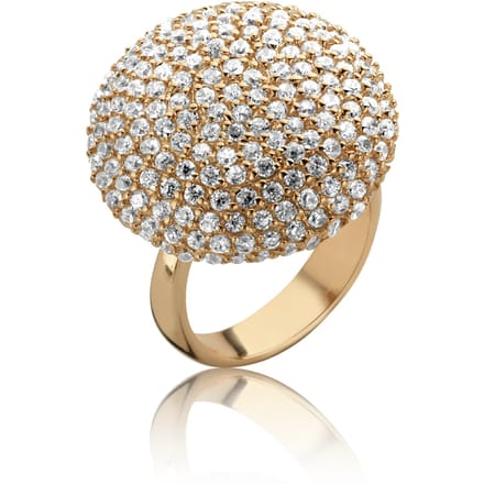Orphelia Ring Rood verguld Zirconium Zilver 925 R-13434/52