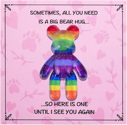 Kleine Knuffel - Angst Verlichter - Emotionele Steun - Compleet Geschenkset - 3 cm Klein