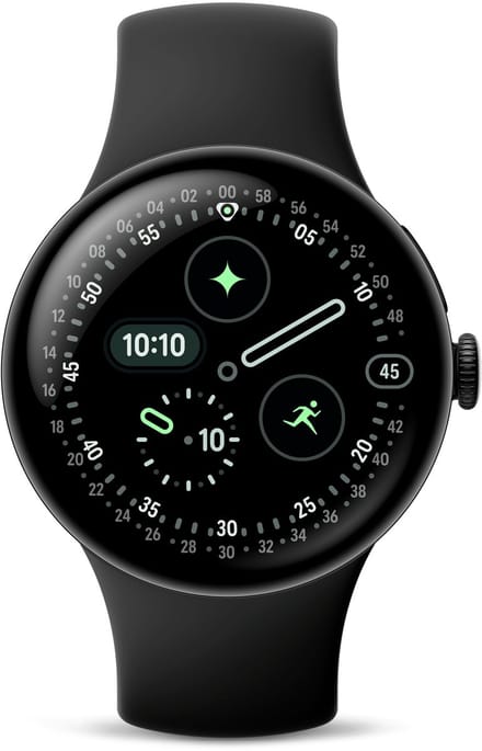 Google Pixel Watch 4 -Smartwatch - 41mm - WiFi - Black/Obsobsidian