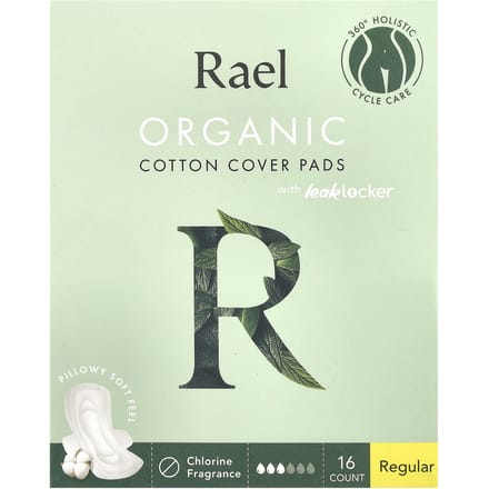 Rael, protège-matelas en coton biologique, régulier, 14 pièces white