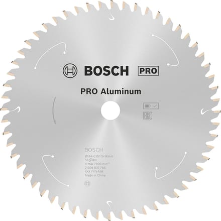 Bosch Accessories Standard for Aluminium 2608837766 Cirkelzaagblad 184 x 16 mm Aantal tanden: 56 1 stuk(s)