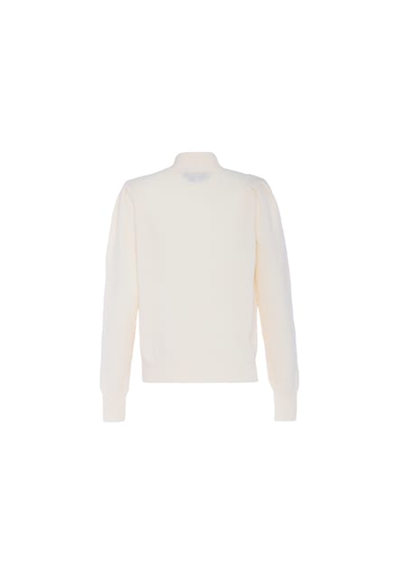 Faina Gebreide trui Dames wolwit