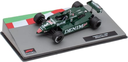 Schaalmodel Formule 1 Auto 1/43 - Tyrrell 011 Michele Alboreto 1982