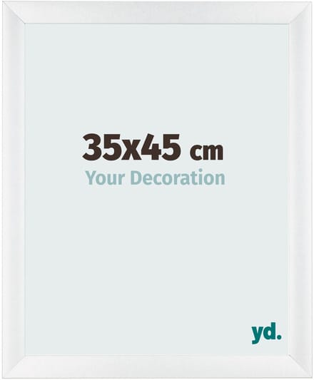Your Decoration - Fotolijst 35x45 cm - MDF - Wit Hoogglans - Pisa