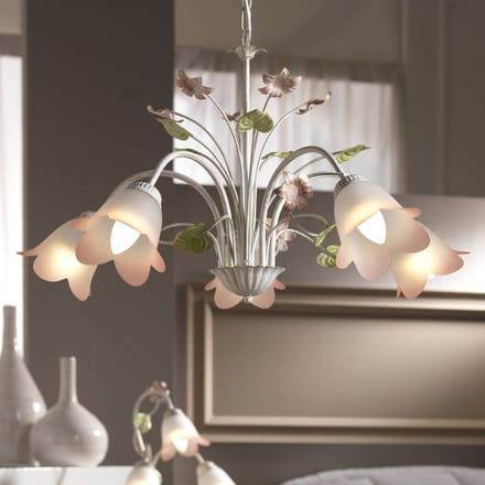 ONLI Hanglamp Botton Florentijnse stijl 5-lamps