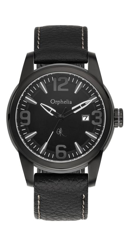 Orphelia 132-6711-44 - Horloge - Leder -  Roestvrij staal