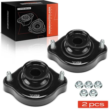 Frankberg 2x veerpootsteunlager voor Volvo S40 I Mitsubishi