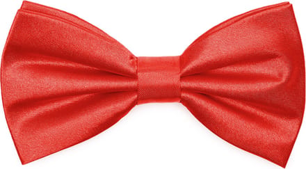 Ladeheid Vlinderdas - Strikjes voor Heren - Lengte: 12 cm, Breedte: 6 cm - Rood - LA-EA-BMS