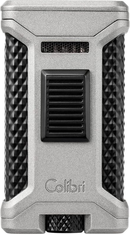 Colibri triple flame Ascari zwart-zilver aansteker