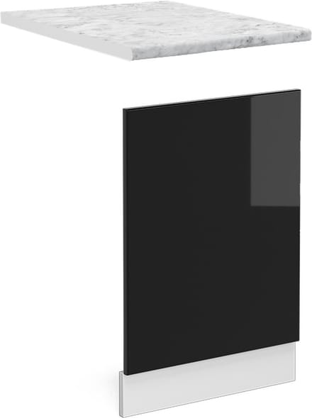 Vicco R-Line Frontpaneel – 45 cm, WB Marmer Zwart hoogglans