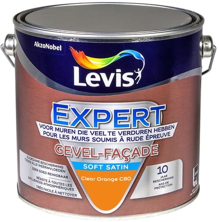 Levis - Expert Gevel Mix - Clear Orange C80 - Mengverf - 2,5 L